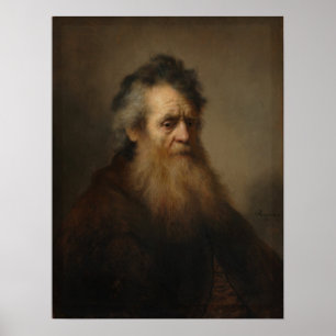 Poster Rembrandt - Homem Velho de Barba