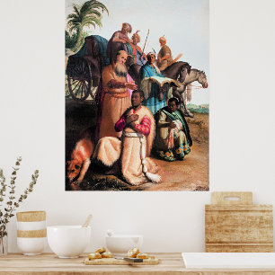 Poster Rembrandt - O Batismo do Eunuco,