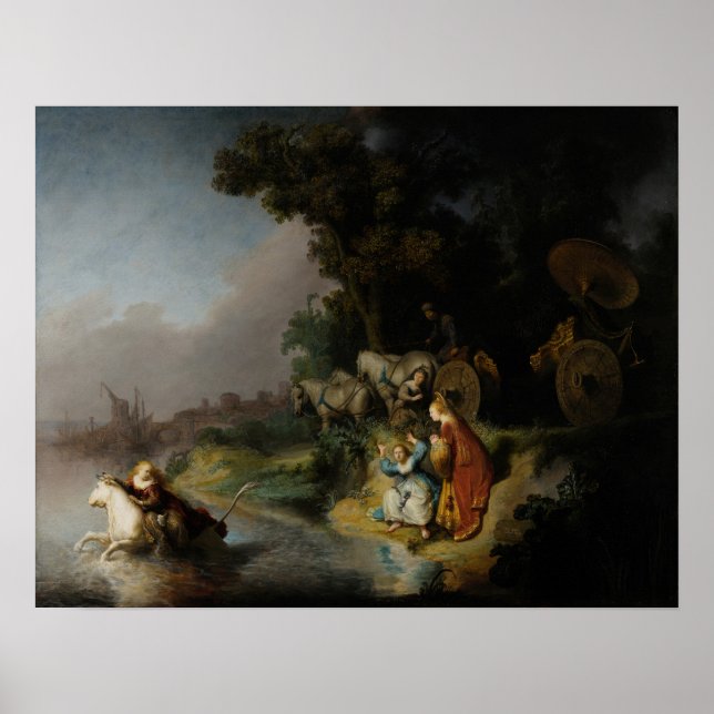 Poster Rembrandt - Rapto De Europa (Frente)