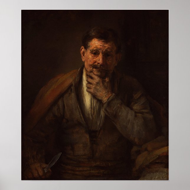 Poster Rembrandt - St. Bartolomeu (Frente)