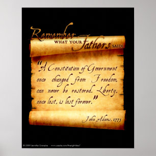 Poster - Remember What Your Fathers Said