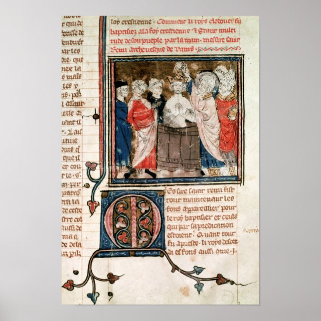 Poster Remigius Bispo de Reinos (Frente)