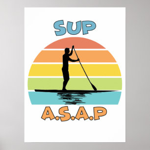 Poster Remoção de Posição para Cima do SUP ASAP