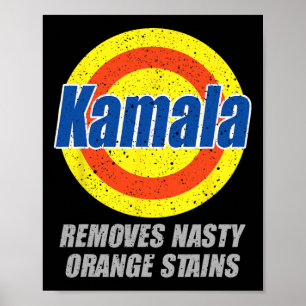 Poster Remove Nasty Orange Stain Democrat Presidente 202