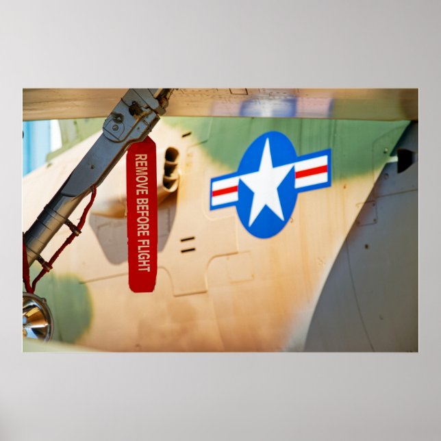 Poster Remover antes do voo - Wall art - (Frente)