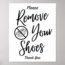 Remover seus Calçados