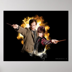 Poster Remus Lupin e Ninfadora Tonks-Lupin