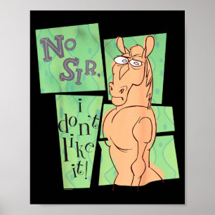 Poster Ren & Stimpy Não Senhor Não Gosto