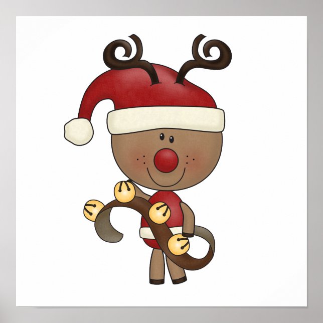 Póster Rena de Rudy com Bels (Frente)