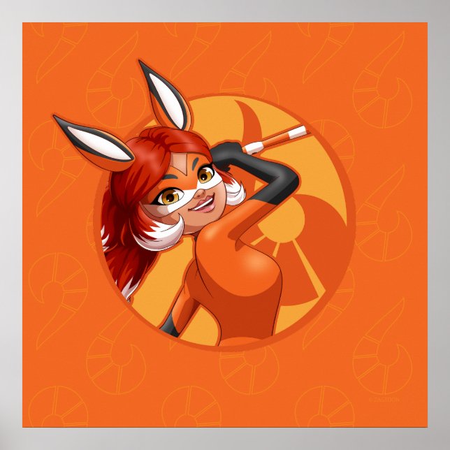 Poster Rena Rouge Orange Crachá (Frente)