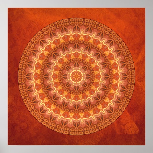 Poster Renaissance Mandala (Frente)