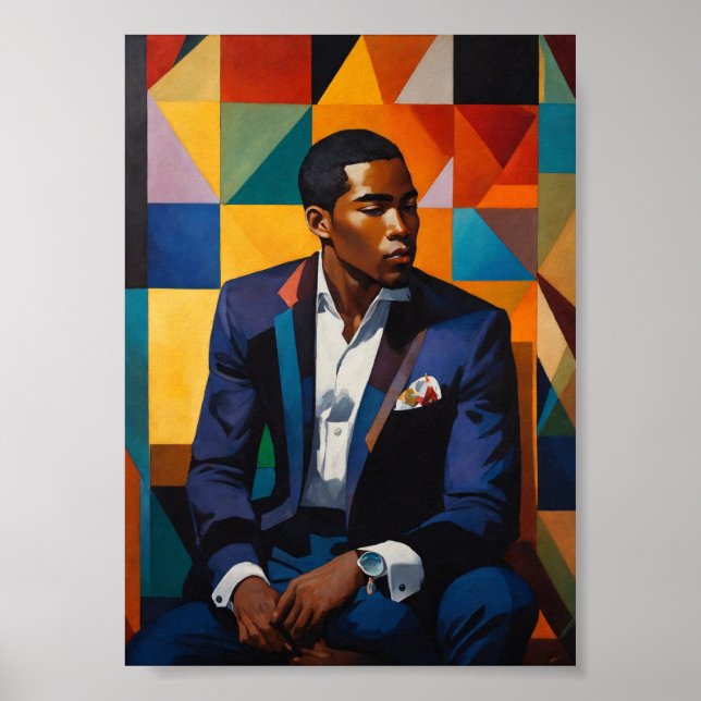 Poster Renascença Elegante e sofisticada do Harlem (Frente)