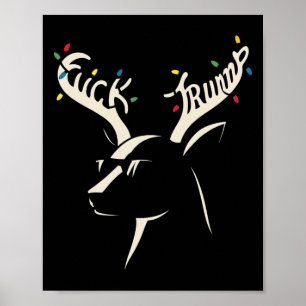 Poster Renascer Anti Trump Sutil Mensagem Oculta de Natal