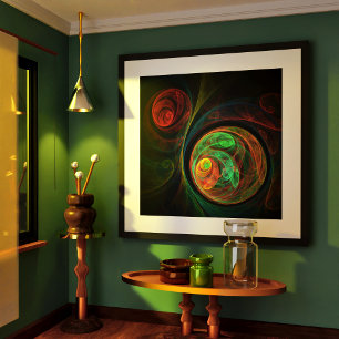 Poster Renascimento da arte Abstrato