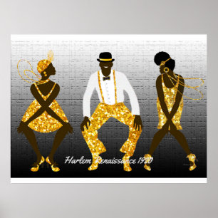 Poster Renascimento de Harlem 1920
