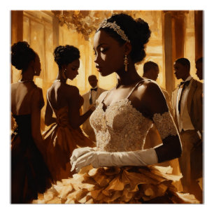 Póster Renascimento de Harlem Vintage