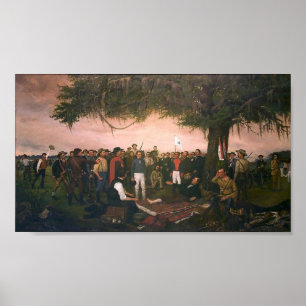 Poster Rendição de Anna do papai noel a Sam Houston em