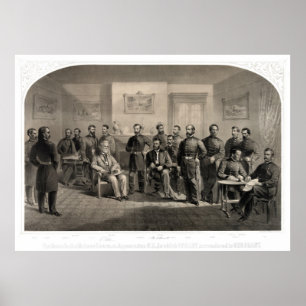 Poster Rendição do general Lee no Appomattox