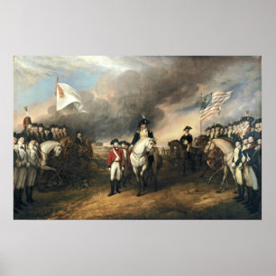 Póster Rendição do senhor Cornwallis