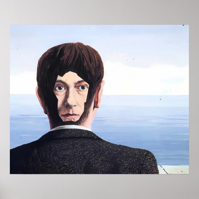 Poster Rene Magritte art (Frente)