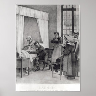 Póster Rene Theophile Hyacinthe Laennec
