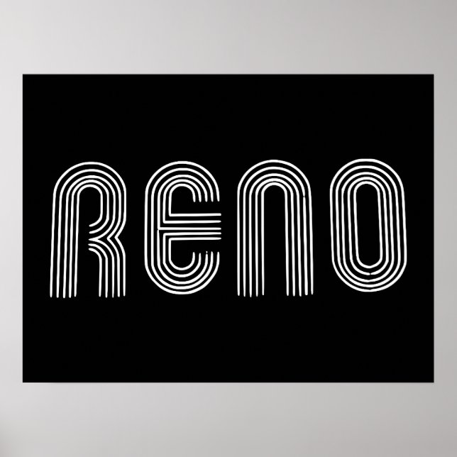 Poster Reno - Sinal White (Frente)