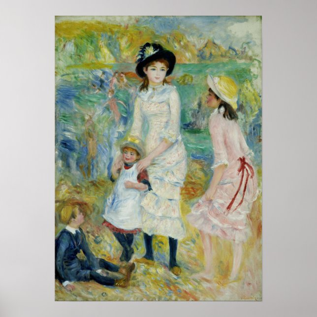 Poster Renoir - Crianças Em Sede, Guernsey (Frente)