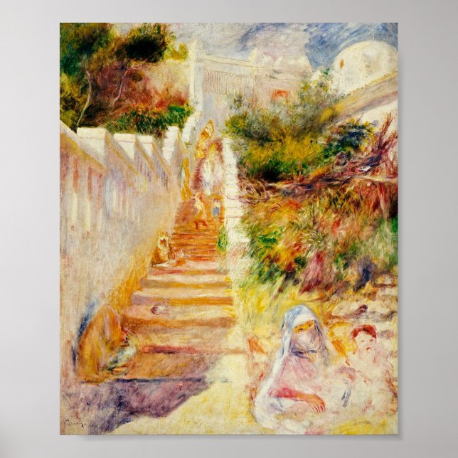 Poster Renoir, Etapas em Argel (Frente)