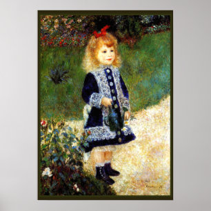 Poster Renoir - Garota com uma lata de água