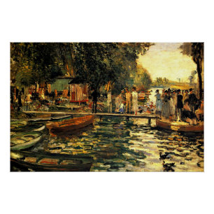 Póster Renoir - La Grenouillere