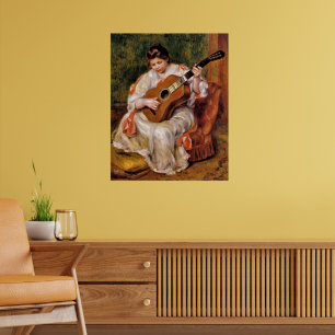 Poster Renoir - Mulher Tocando o Violão,