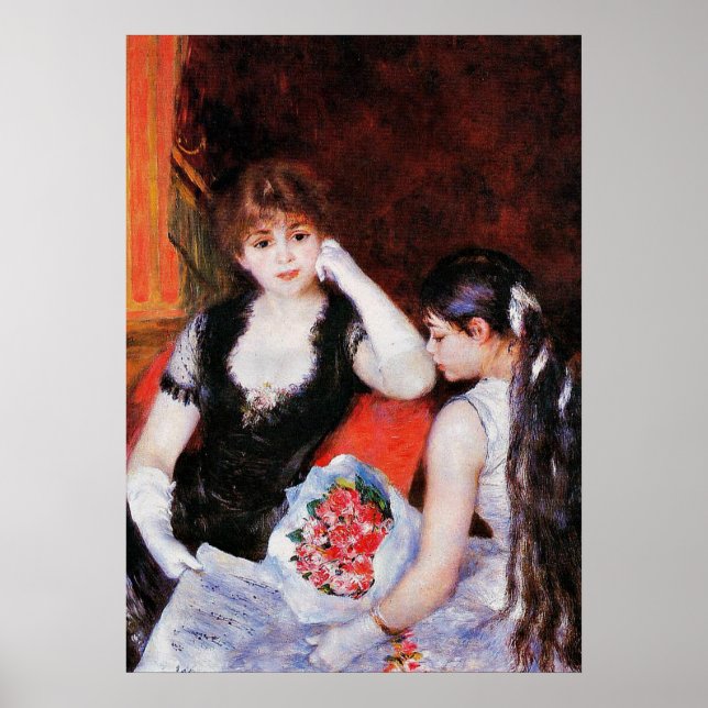 Póster Renoir - No concerto na ópera (Frente)