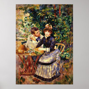 Poster Renoir - No Jardim
