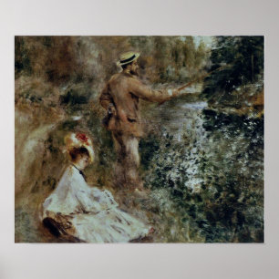 Poster Renoir - O Pescador 1874