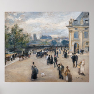 Poster Renoir - Paris, Institut au Quai Malaquais