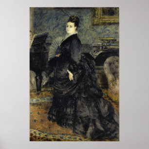 Poster Renoir - Retrato De Mme Georges Hartmann