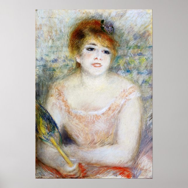 Poster Renoir - Srta. Jeanne Samary (Frente)