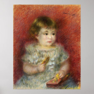 Poster Renoir - Uma Criança (Lucien Daudet) 1878