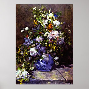 Póster Renoir - Vase Azul