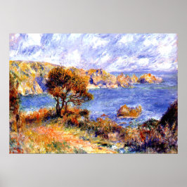 Póster Renoir - Vista em Guernsey