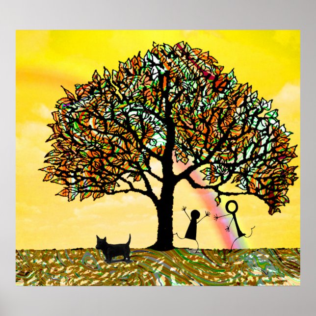 Póster Renovação da Árvore de Vida (Frente)