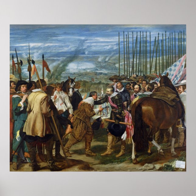 Póster Renúncia de Breda, 1625, c.1635 (Frente)