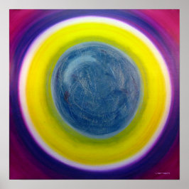 Póster Reparo da terapêutica a cores Mandala Fine Art Pos