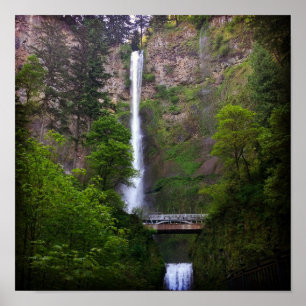Poster Reparo de Ponte de Multnomah Cai