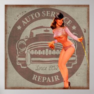 Poster Reparo de Serviço Automático
