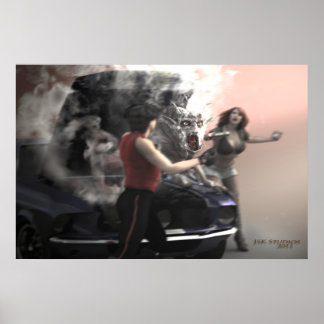 Póster Reparo na estrada