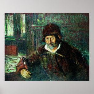 Poster Repin - Autorretrato 1920