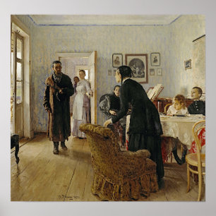 Poster Repin - Visitantes Inesperados