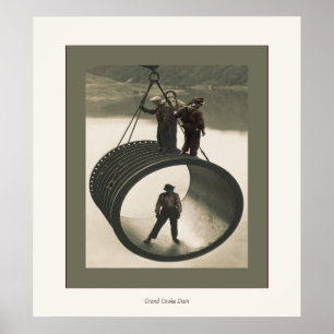 Poster Represa grande de Coulee
