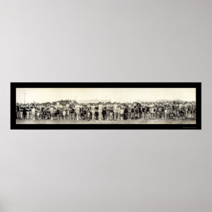 Póster Representação histórica de Veneza, foto 1926 de